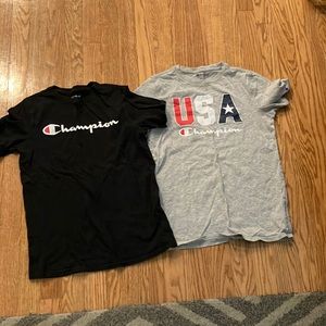 To champion T-shirt for $10,